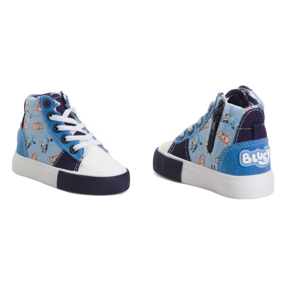 Bluey High Top Sneakers (Toddler Little Kid) - Size 9 - Picture 1 of 9